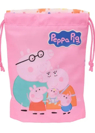 SAQUITO MERIENDA PEPPA PIG BABY PIG 20X25CM