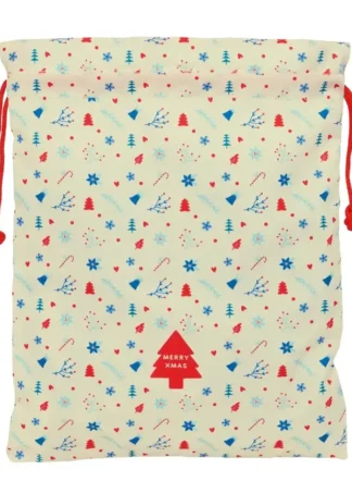 SAQUITO PLANO ICONOS MERRY XMAS 26X34X1CM