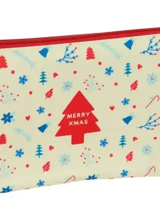 PORTATODO TRIPLE ICONOS MERRY XMAS 22X12X3CM