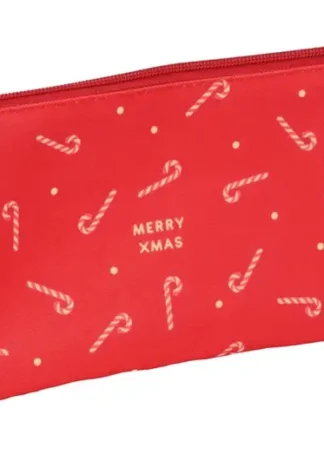 PORTATODO TRIPLE CARAMELOS MERRY XMAS 22X12X3CM