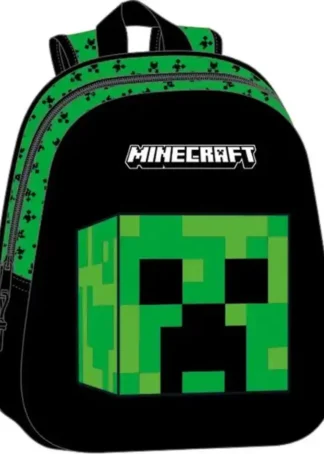 MOCHILA 3D MINECRAFT 27X33X10CM