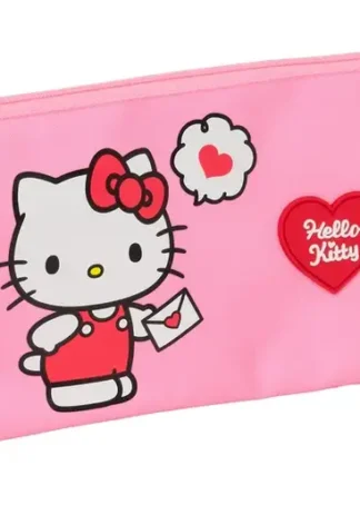 PORTATODO TRIPLE HELLO KITTY 22X12X3CM