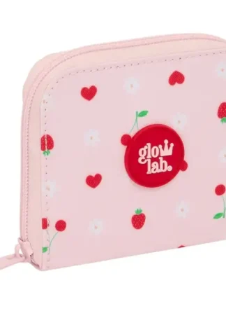 MONEDERO BILLETERA GLOWLAB FRUTITAS 11X9,5X2CM