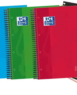 PAQ/5 BLOC A4+ 120H 90G. CUAD.5X5 EBOOK4 CON SEPARADORES