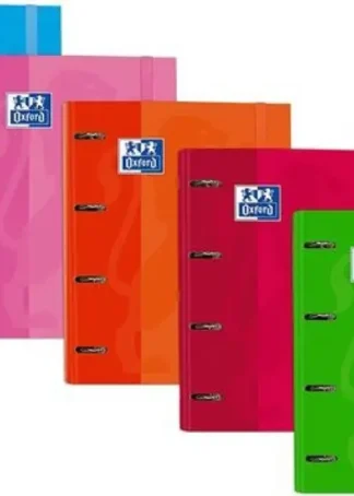 C/10 CARPEBLOC A4+ 4 ANILLAS 35MM RECAMBIO 5 COL. TENDENCIA