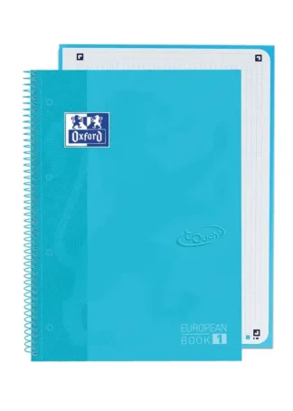 PAQ/5 BLOC A4+ 80H 90G. CUAD.5X5 AZUL PASTEL EBOOK1 TOUCH