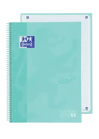 PAQ/5 BLOC A4+ 80H 90G. CUAD.5X5 ICE MINT EBOOK1 TOUCH