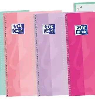 PAQ/5 BLOC A5+ 120H 90G. CUAD.5X5 EBOOK4 TOUCH COLOR PASTEL