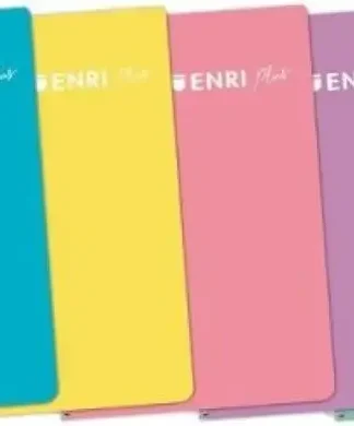 PAQ/5 BLOC 4º 80H 90G. CUAD.4X4 C/M ENRI PLUS PASTEL