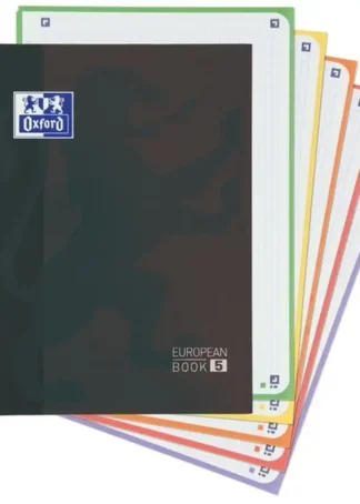 PAQ/5 BLOC A4+ 120H 90G. CUAD.5X5 EBOOK5 CLASSIC NEGRO