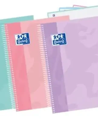 PAQ/5 BLOC A4+ 150H 90G. CUAD.5X5 EBOOK10 TOUCH COL.PASTEL