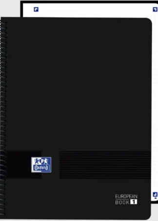 PAQ/5 BLOC A4+ 80H 90G. CUAD.5X5 EBOOK1 COLOR NEGRO