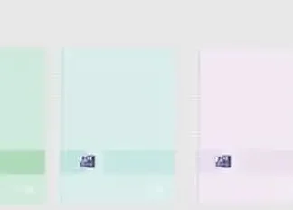 PAQ/5 BLOC A4+ 120H 90G. CUAD.5X5 EBOOK5 COLORES PASTEL