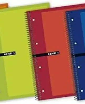 PAQ/5 CUADERNO ESPIRAL A4+ 160H 60G. CUAD.5X5 EUROPEANBOOK5