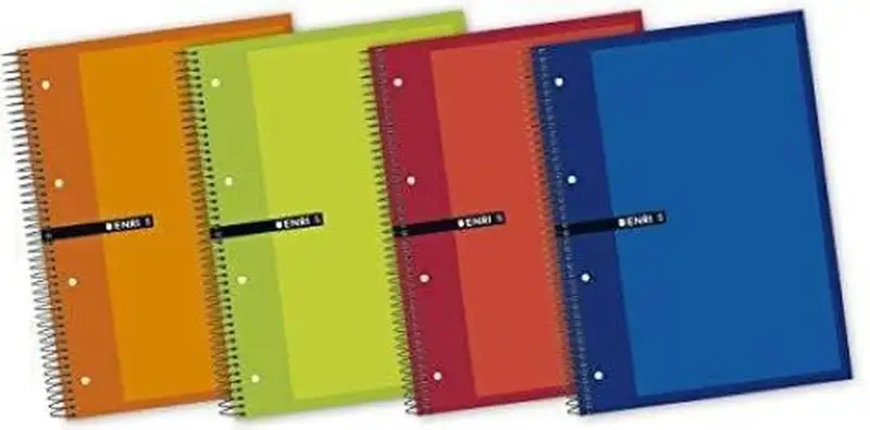 PAQ/5 CUADERNO ESPIRAL A4+ 160H 60G. CUAD.5X5 EUROPEANBOOK5