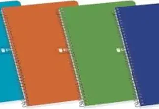PAQ/10 CUADERNO ESPIRAL 4º 80H 60G. PAUTA 3,5 TAPA BLANDA