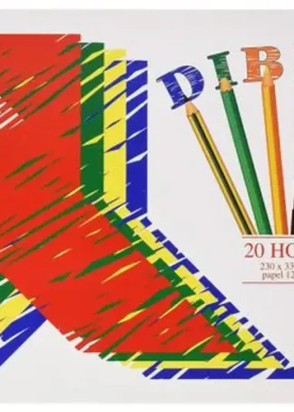 BLOC DIBUJO ESPIRAL PAJARITA A4+ 20H 120G CON RECUADRO ENRI