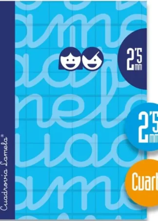 CUADERNO ESPIRAL 4º 80H 70G 2,5MM AZUL CUADROVIA EXTRADURA