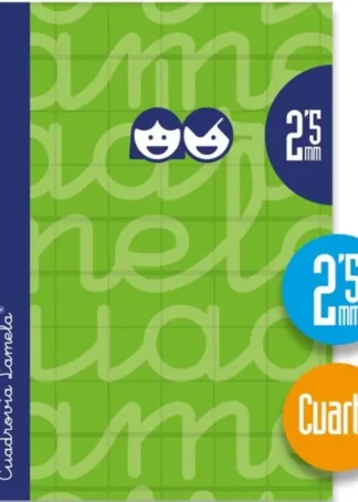 CUADERNO ESPIRAL 4º 80H 70G 2,5MM VERDE CUADROVIA EXTRADURA