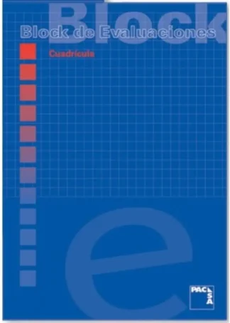 BLOC DE EXAMEN A4 50H 60G CUAD.4X4 PACSA