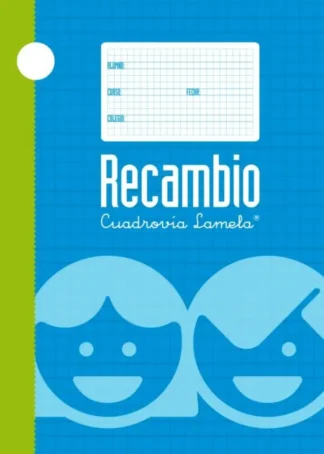 RECAMBIO 4º 100H 70G CUADROVIA 2.5MM 2/4 ANILLAS