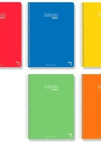 PAQ/5 BLOC Fº 80H 90G CUAD.4X4 C/M T.DURA COLORES SURTIDOS