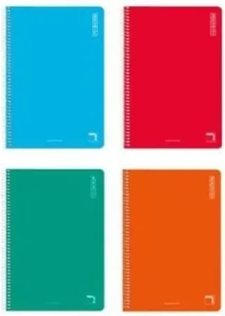 PAQ/10 BLOC 4º 80H 60G CUAD.4X4 C/M TAPA BLANDA PACSA