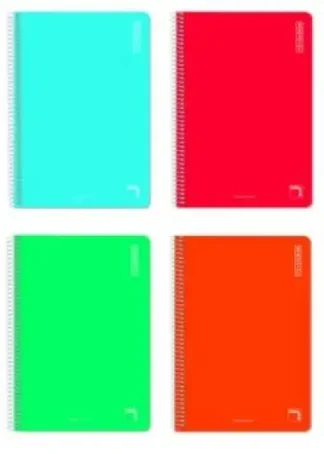 PAQ/10 BLOC 16º NATURAL 80H 60G CUAD.4X4 TAPA BLANDA PACSA