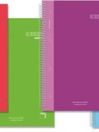 PAQ/4 BLOC A5 120H 90G CUAD.5X5+GRECA PREMIUM EXTRA MICROP.