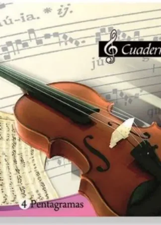 PAQ/20 BLOC DE MUSICA 4º 20H 4 PENTAGRAMAS 80G PACSA