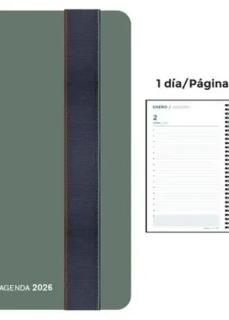 AGENDA ANUAL ESPIRAL 2026 PP DP VERDE 4º