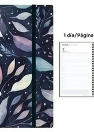 AGENDA ANUAL ESPIRAL 2026 PP DP DECORADA AUTUMN 4º