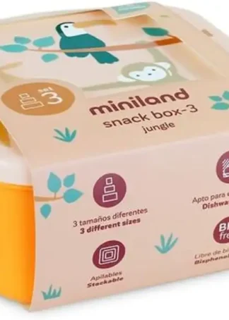 SET 3 FIAMBRERAS INFANTILES JUNGLA