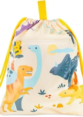 SACO PLANO INFANTIL IMPERMEABLE PARA NIÑOS JURASSIC