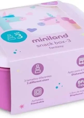 SET 3 FIAMBRERAS INFANTILES FANTASY