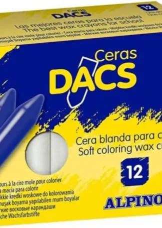 C/12 CERAS BLANDAS DACS BLANCO