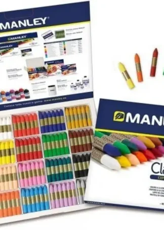 C/192 CERAS MANLEY 16 COLORES SURTIDOS