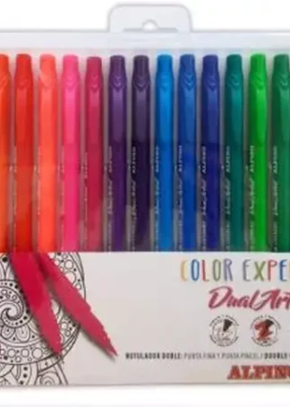 ESTUCHE 24 ROTULADORES DOBLE PUNTA DUAL ARTIST COLORES SURT