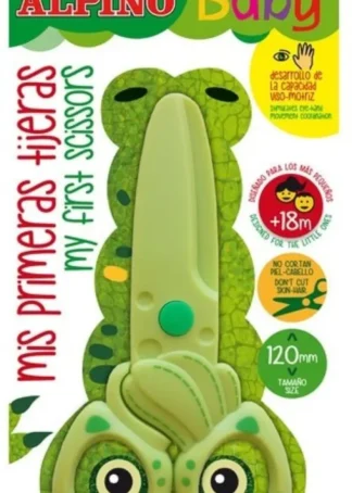 BLISTER TIJERAS ALPINO BABY