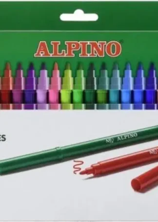 ESTUCHE 24 ROTULADORES STANDARD PUNTA FINA ALPINO