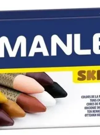 ESTUCHE 10 CERAS MANLEY BLANDAS SKIN TONES