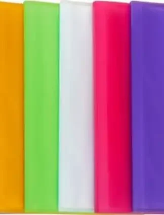 C/12 CARPETA Fº 20 FUNDAS SOLDADAS TRANSLUCIDAS SURTIDOS