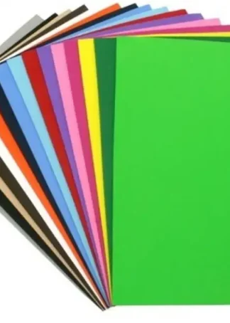 BOLSA 10 LAMINAS GOMA EVA ROJO 20X30 2MM FIXO