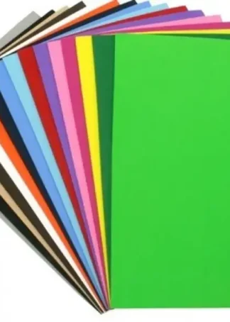 BOLSA 10 LAMINAS GOMA EVA AMARILLO 20X30 2MM FIXO