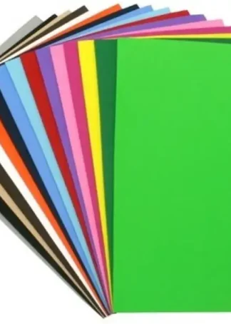 BOLSA 10 LAMINAS GOMA EVA VERDE OSCURO 20X30 2MM FIXO