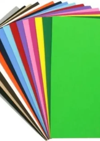 BOLSA 10 LAMINAS GOMA EVA VERDE CLARO 20X30 2MM FIXO