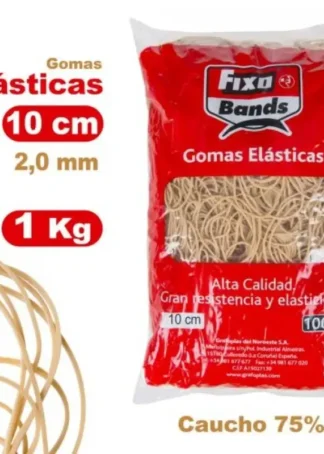 BOLSA 1000G GOMAS ELASTICAS Nº10 FIXO