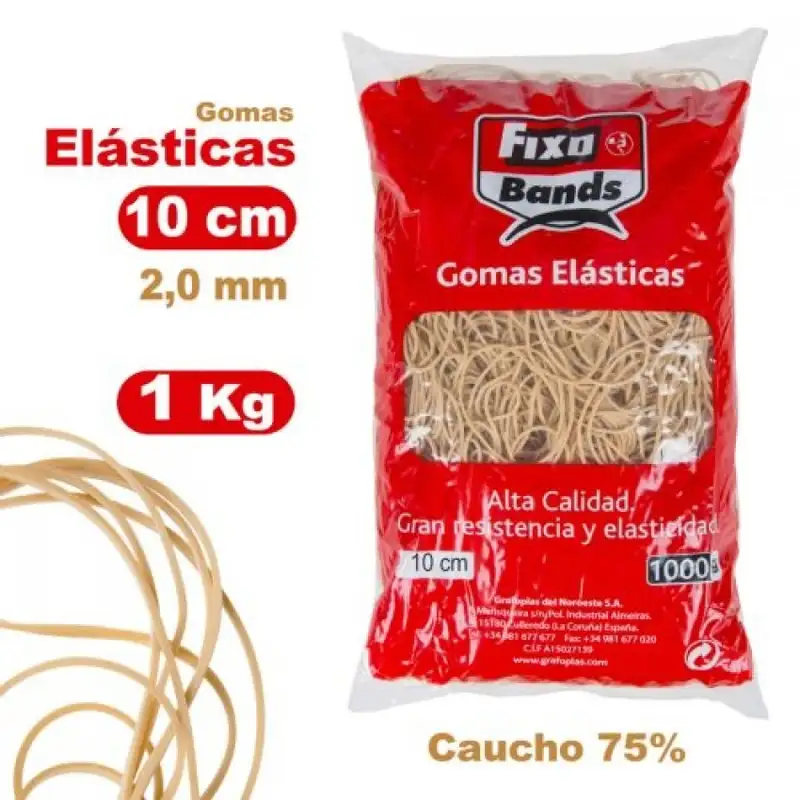 BOLSA 1000G GOMAS ELASTICAS Nº10 FIXO