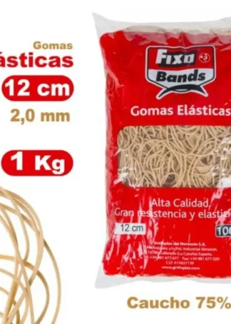 BOLSA 1000G GOMAS ELASTICAS Nº12 FIXO