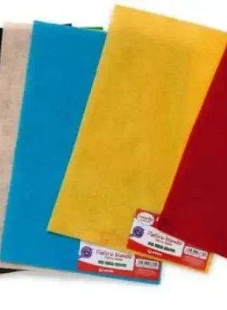 PACK/10 PLANCHAS DE FIELTRO 20X30CM COLORES SURTIDOS 1,75MM